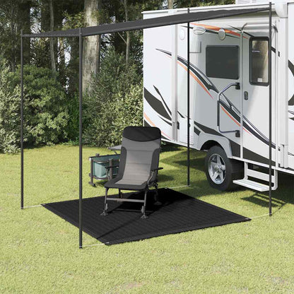Tent Carpet 200x200 cm Black