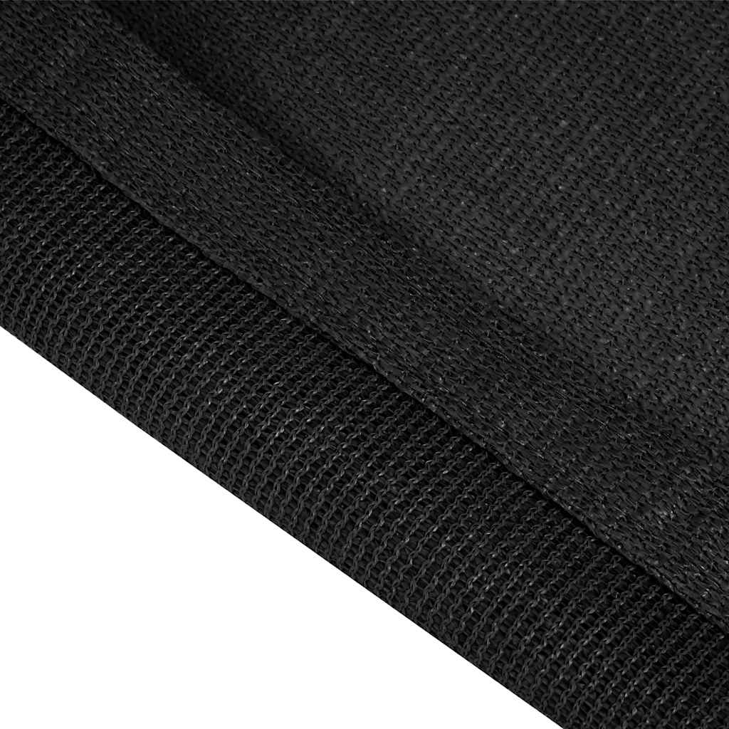 Tent Carpet 200x400 cm Black