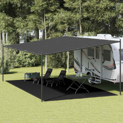 Tent Carpet 400x600 cm Black