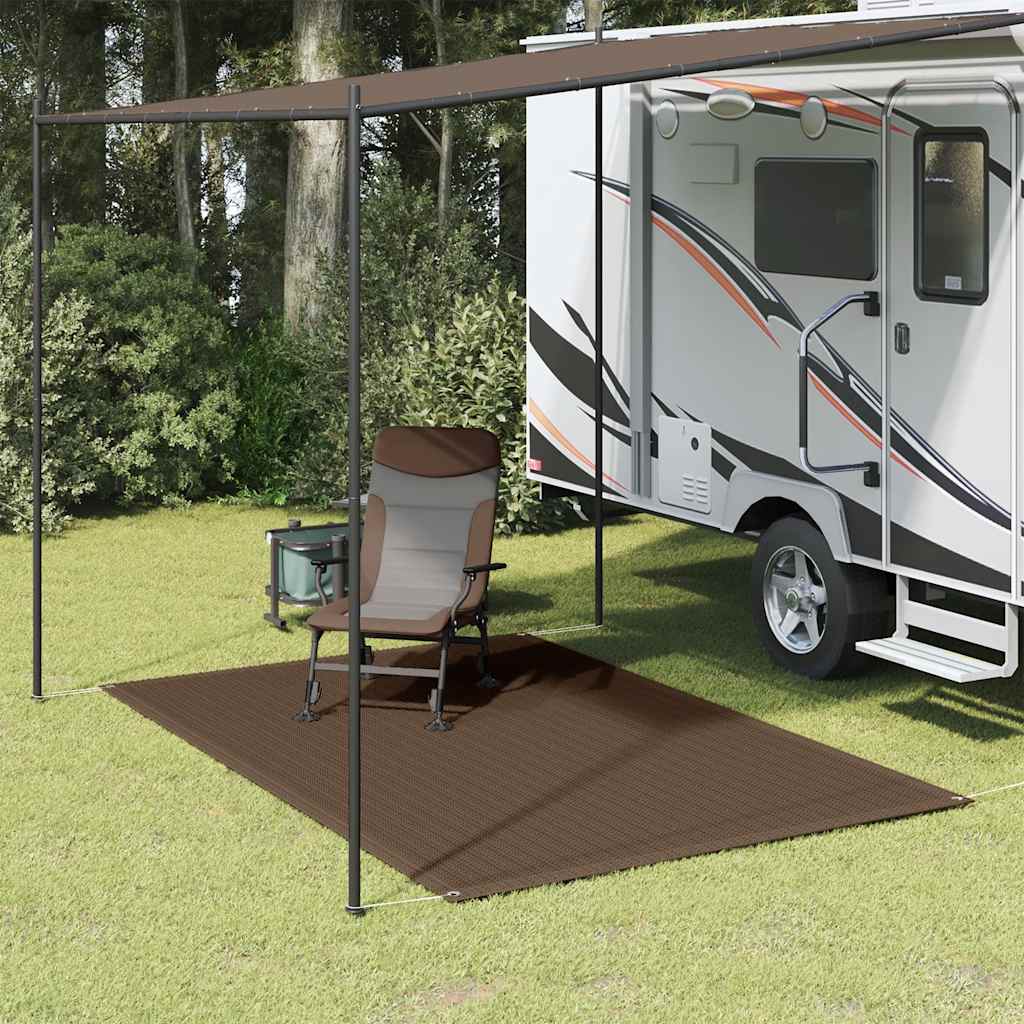 Tent Carpet 250x200 cm Brown