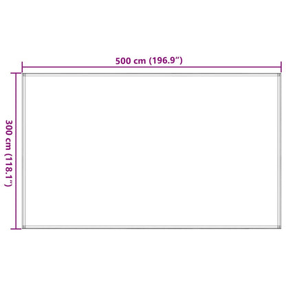 Tent Carpet 300x500 cm Brown