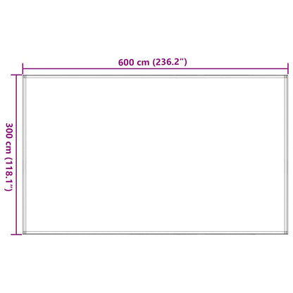 Tent Carpet 300x600 cm Brown