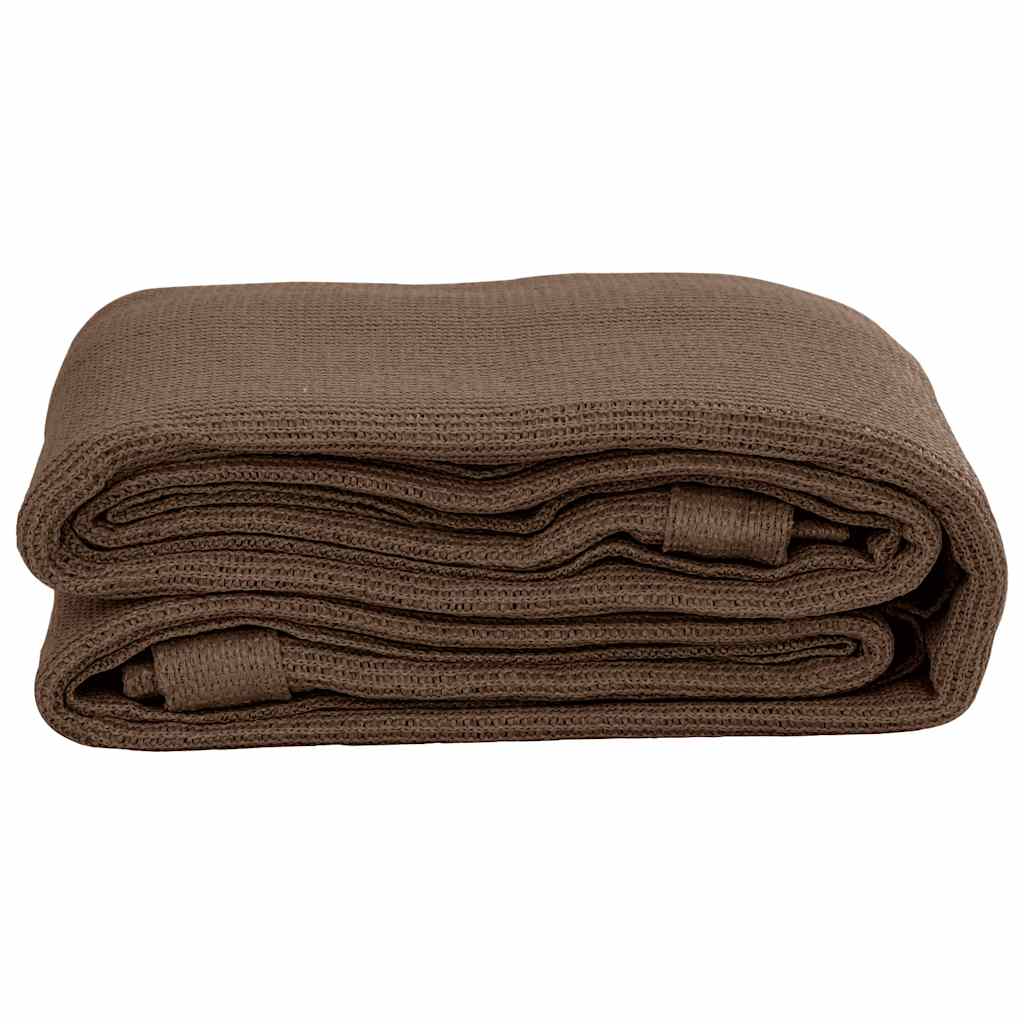 Tent Carpet 400x400 cm Brown