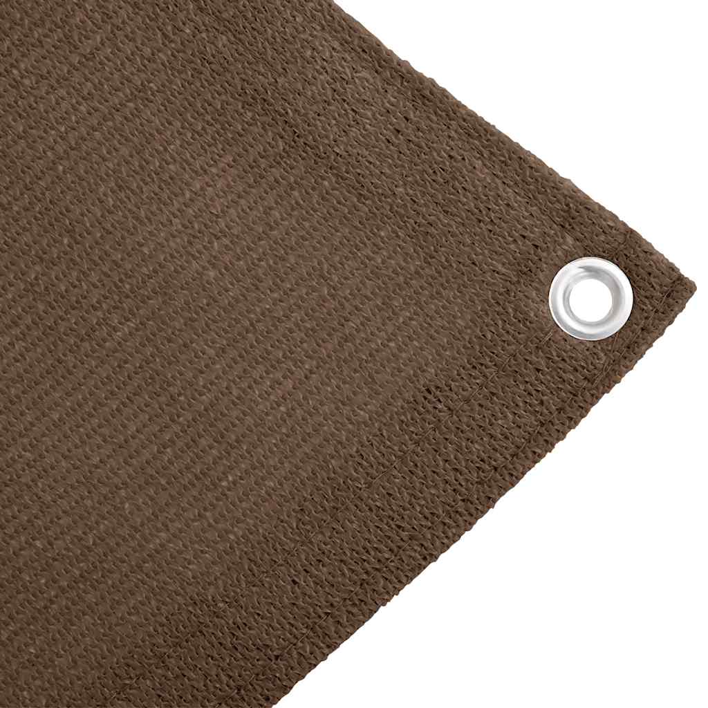 Tent Carpet 400x600 cm Brown