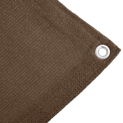 Tent Carpet 400x600 cm Brown