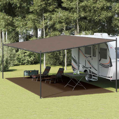 Tent Carpet 400x700 cm Brown