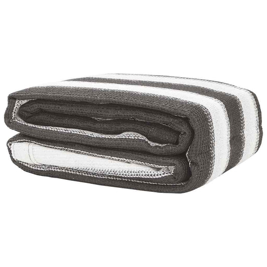 Tent Carpet 250x550 cm Anthracite and White