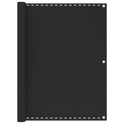 Balcony Screen Anthracite 120x300 cm HDPE