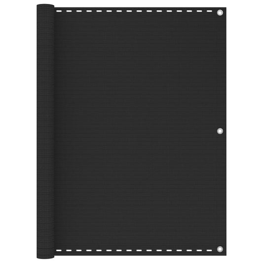 Balcony Screen HDPE 120x500 cm Anthracite