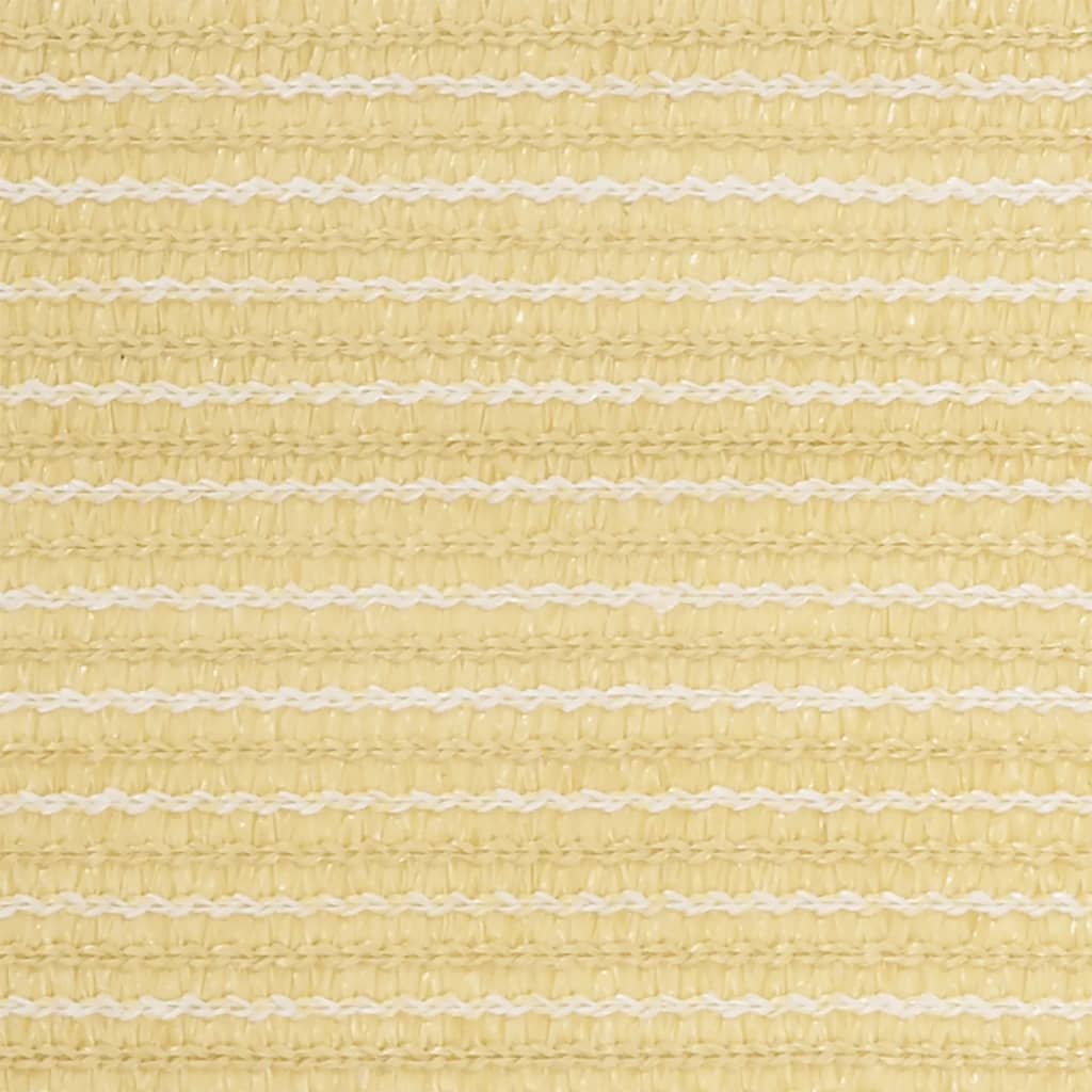 Balcony Screen Beige 120x600 cm HDPE