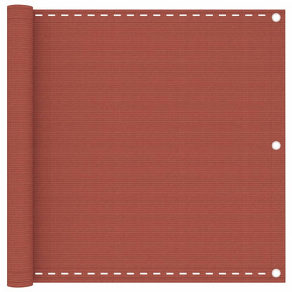 Balcony Screen Terracotta 90x300 cm HDPE