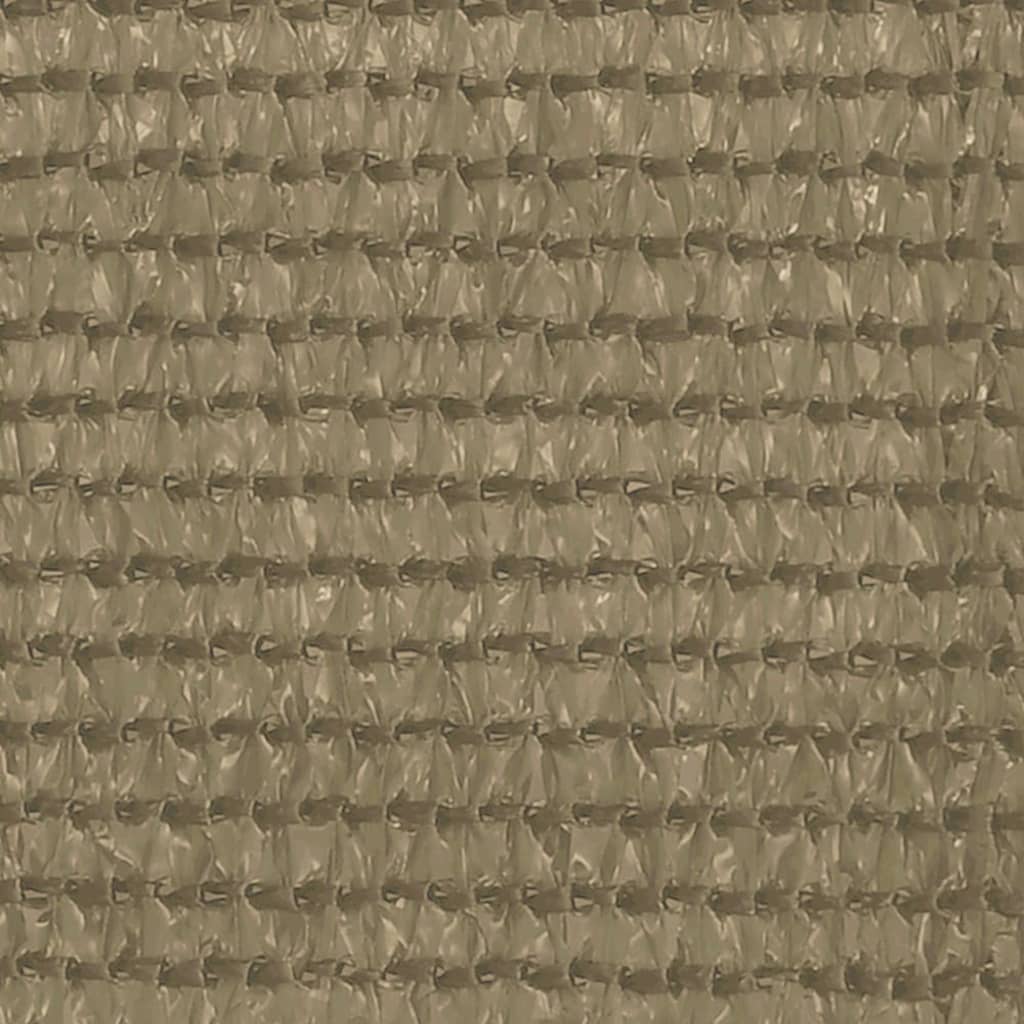Balcony Screen Taupe 75x500 cm HDPE
