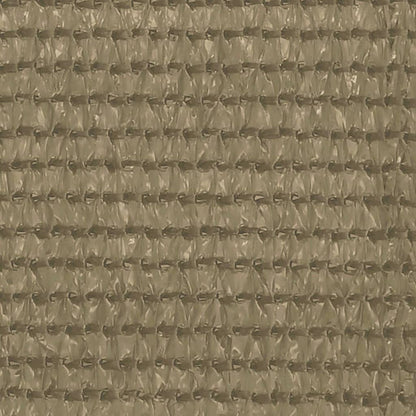 Balcony Screen Taupe 75x500 cm HDPE