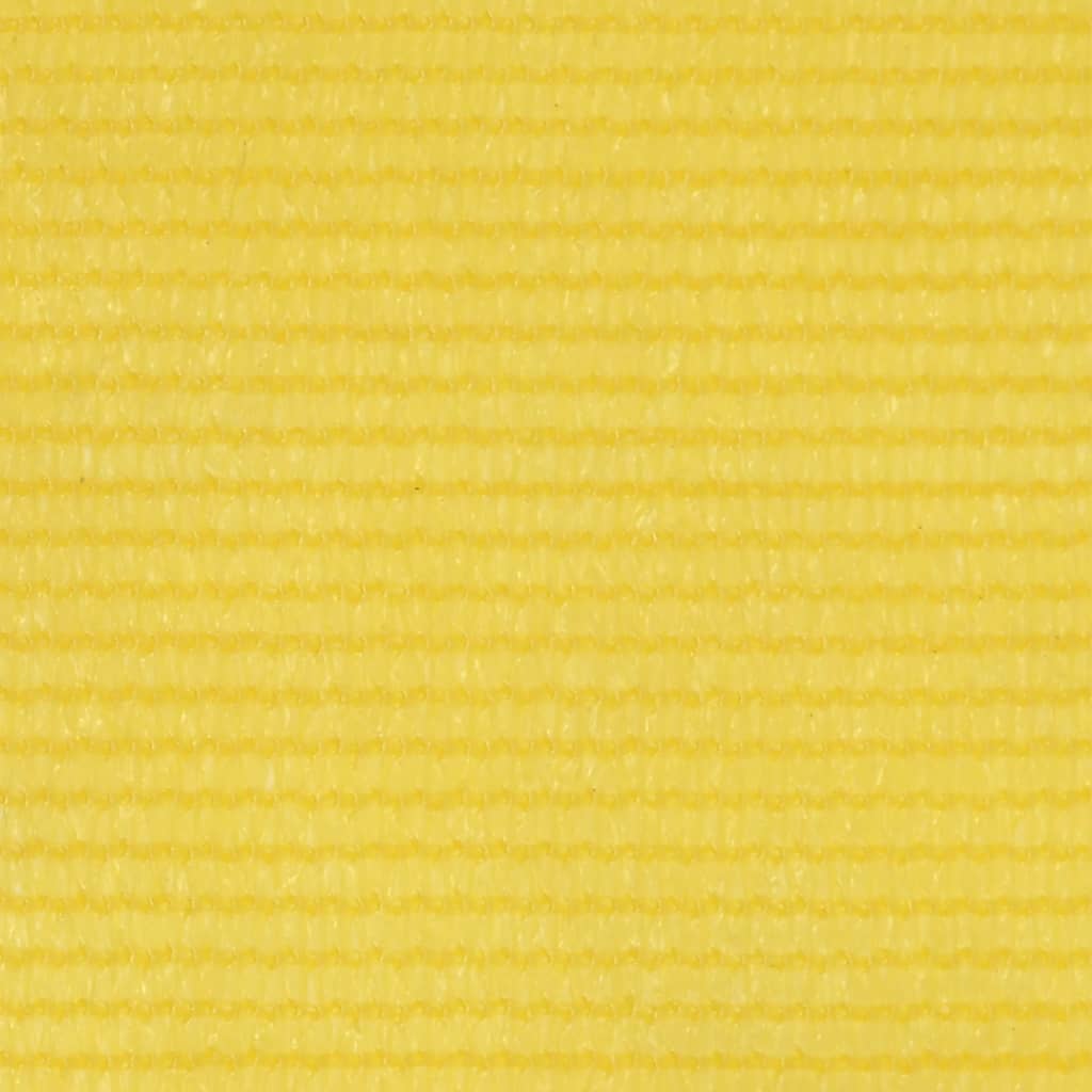 Balcony Screen Yellow 120x500 cm HDPE