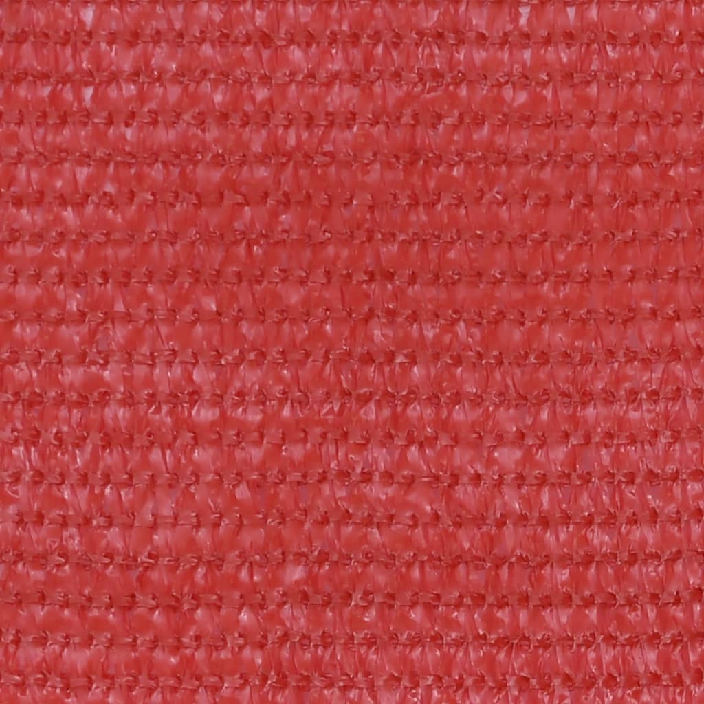 Balcony Screen Red 75x600 cm HDPE