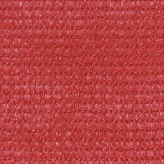 Balcony Screen Red 75x600 cm HDPE