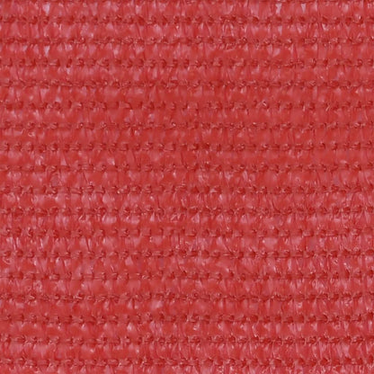 Balcony Screen Red 120x500 cm HDPE