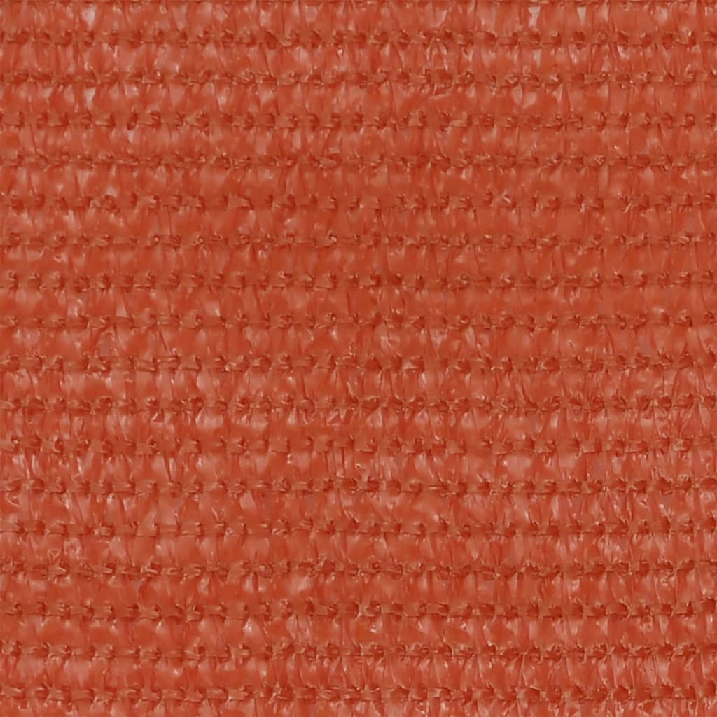 Balcony Screen Orange 90x500 cm HDPE