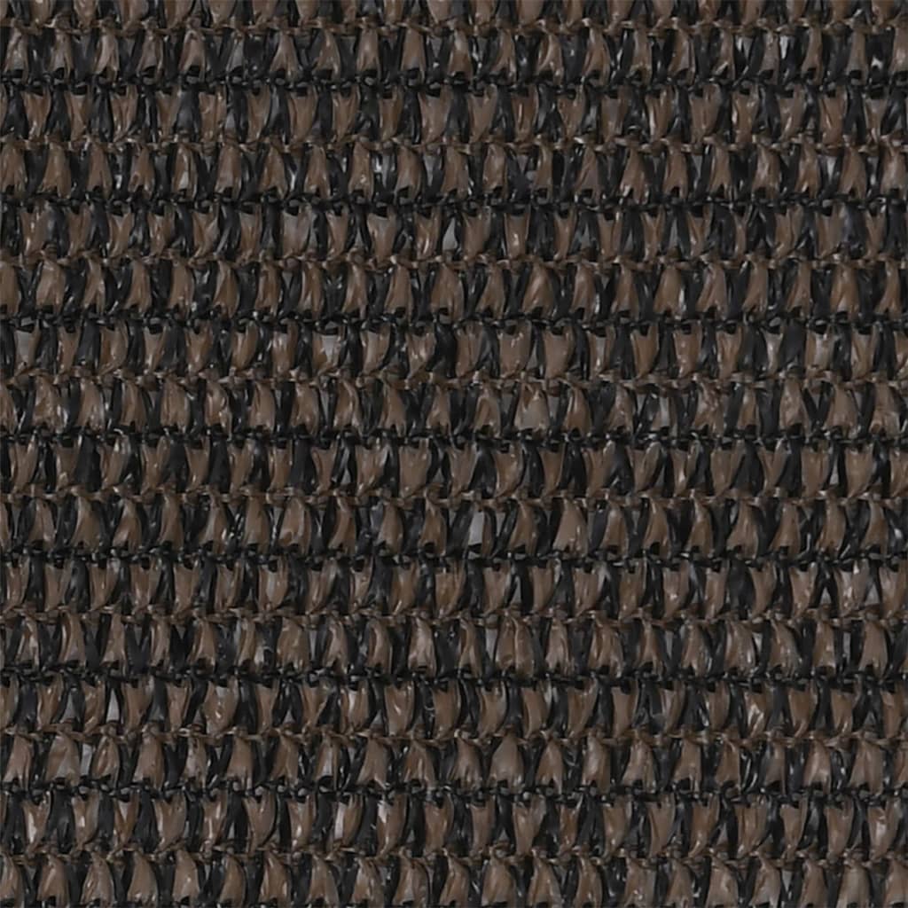 Balcony Screen Brown 75x300 cm HDPE