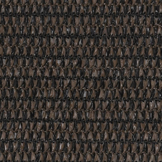 Balcony Screen Brown 90x600 cm HDPE