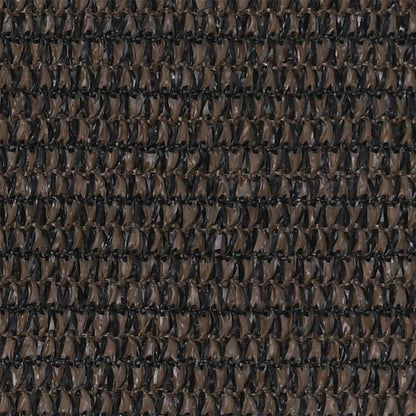 Balcony Screen Brown 120x400 cm HDPE