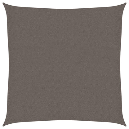Sunshade Sail 160 g/m² Anthracite 3x3 m HDPE