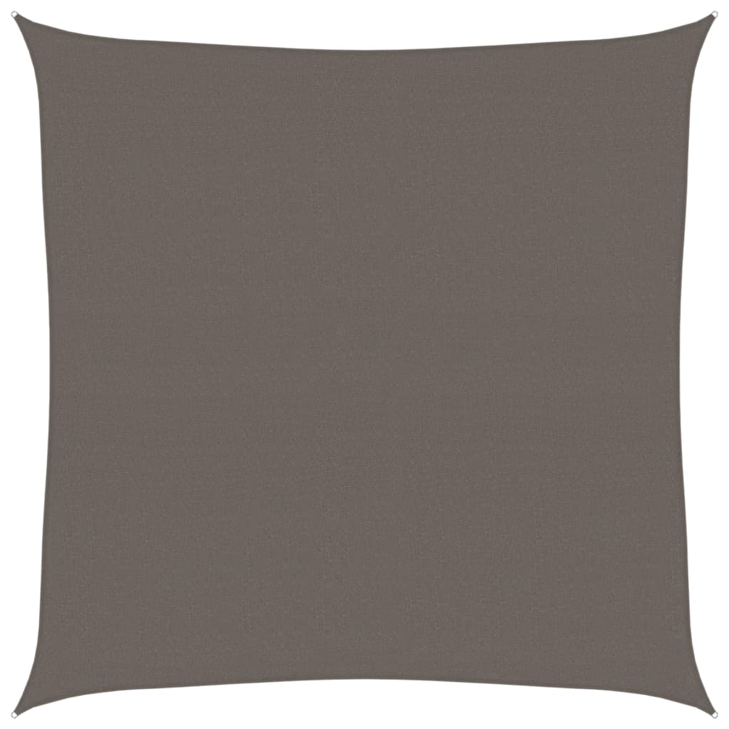Sunshade Sail 160 g/m² Anthracite 5x5 m HDPE
