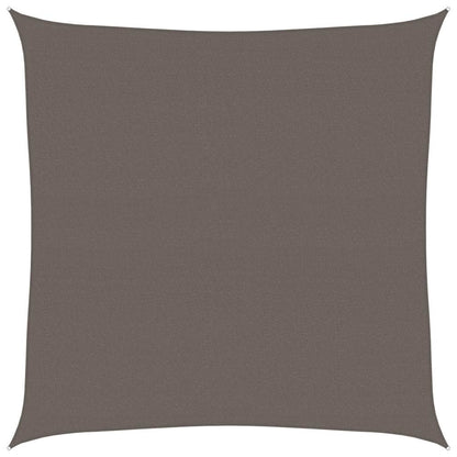 311060 vidaXL Sunshade Sail 160 g/m² Anthracite 7x7 m HDPE