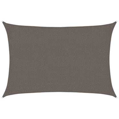 Sunshade Sail 160 g/m² Anthracite 2x3 m HDPE