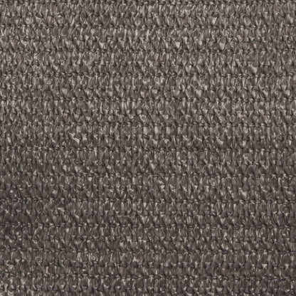 Sunshade Sail 160 g/m² Anthracite 3.5x5 m HDPE
