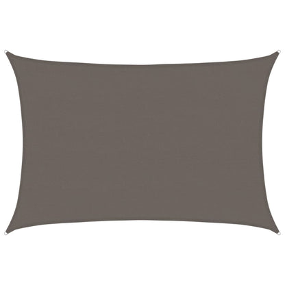 Sunshade Sail 160 g/m² Anthracite 5x6 m HDPE