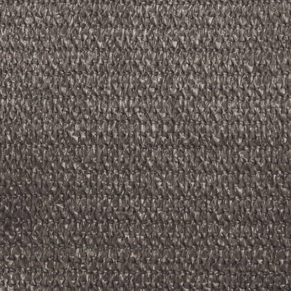 Sunshade Sail 160 g/m² Anthracite 5x7 m HDPE