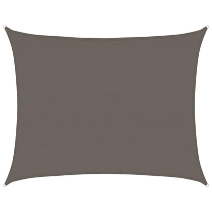 Sunshade Sail 160 g/m² Anthracite 6x7 m HDPE