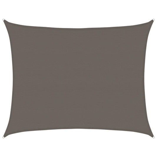 Sunshade Sail 160 g/m² Anthracite 6x7 m HDPE