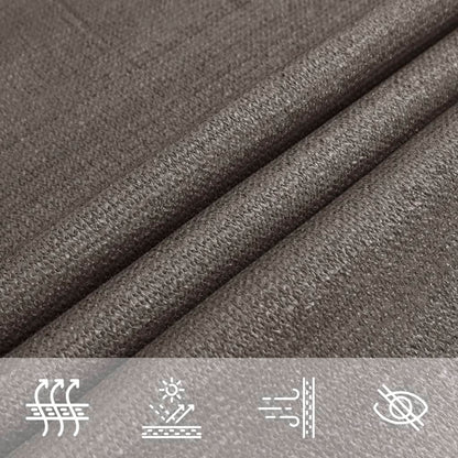 Sunshade Sail 160 g/m² Anthracite 3/4x2 m HDPE
