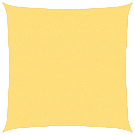 Sunshade Sail 160 g/m² Beige 4x4 m HDPE