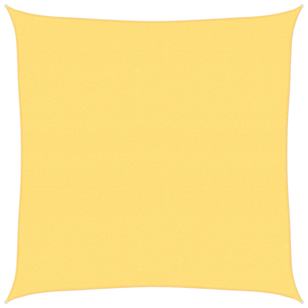Sunshade Sail 160 g/m² Beige 7x7 m HDPE