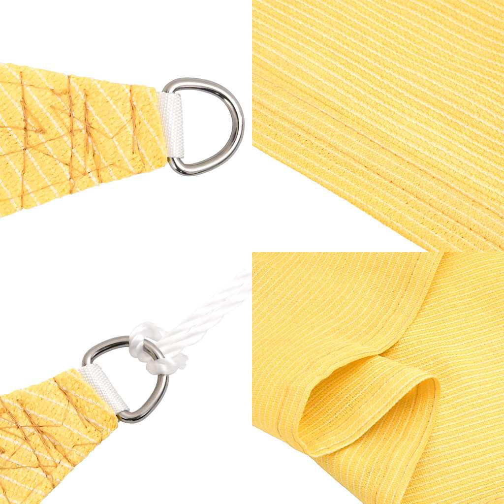 Sunshade Sail 160 g/m² Beige 7x7 m HDPE