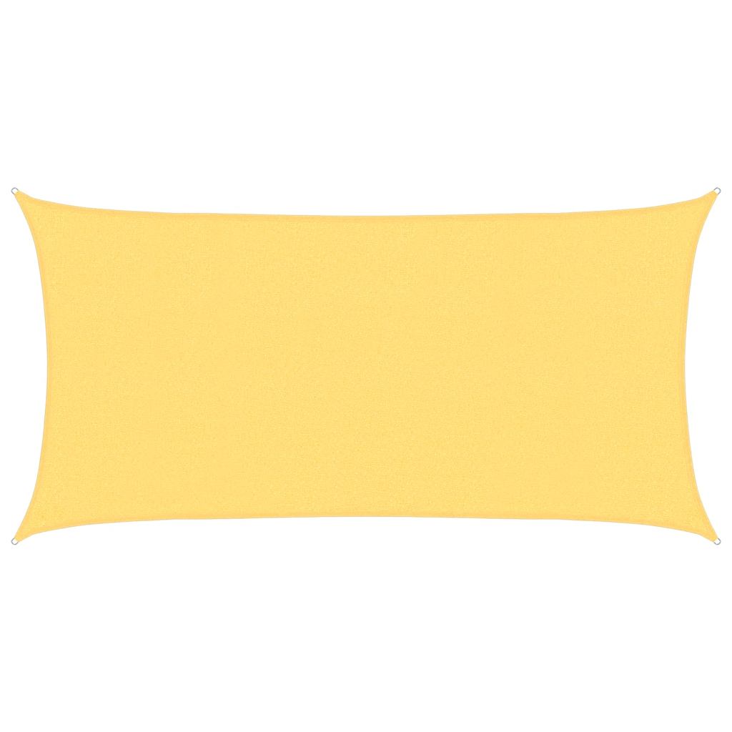 Sunshade Sail 160 g/m² Beige 2x3.5 m HDPE