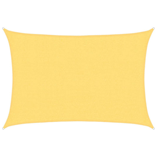 Sunshade Sail 160 g/m² Beige 2.5x4 m HDPE