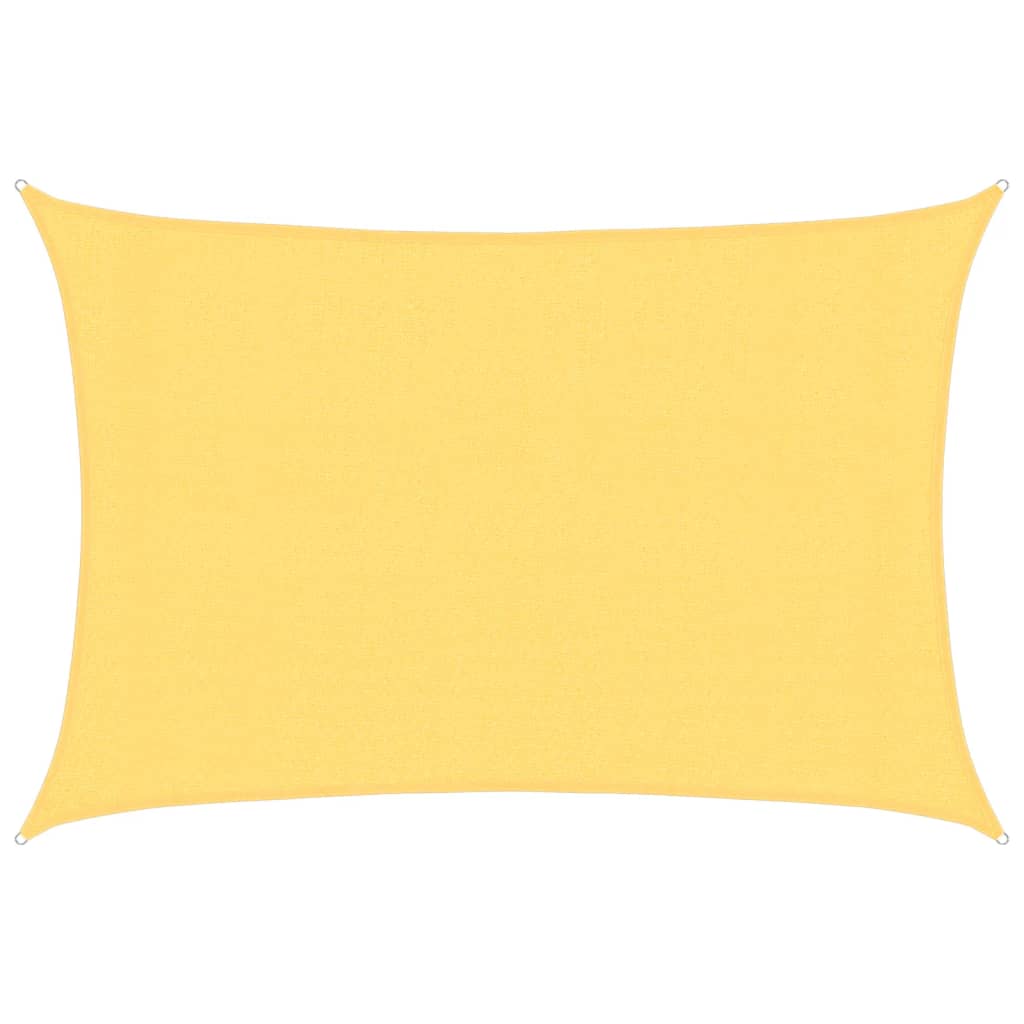 Sunshade Sail 160 g/m² Beige 3x4 m HDPE