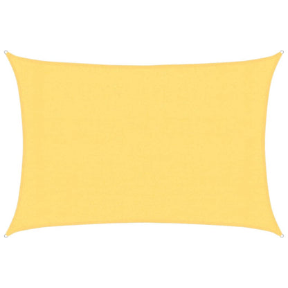 Sunshade Sail 160 g/m² Beige 3x4 m HDPE