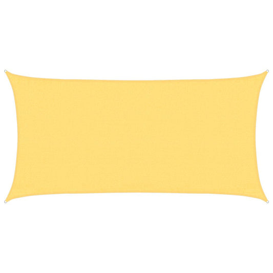 Sunshade Sail 160 g/m² Beige 3x6 m HDPE
