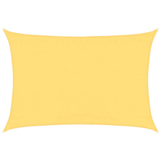 Sunshade Sail 160 g/m² Beige 3.5x5 m HDPE