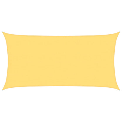 311135 vidaXL Sunshade Sail 160 g/m² Beige 4x7 m HDPE