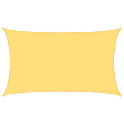 Sunshade Sail 160 g/m² Beige 5x8 m HDPE