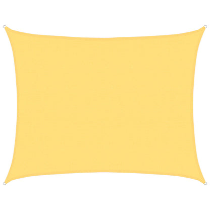 Sunshade Sail 160 g/m² Beige 6x7 m HDPE