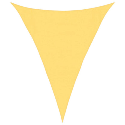 Sunshade Sail 160 g/m² Beige 3x4x4 m HDPE
