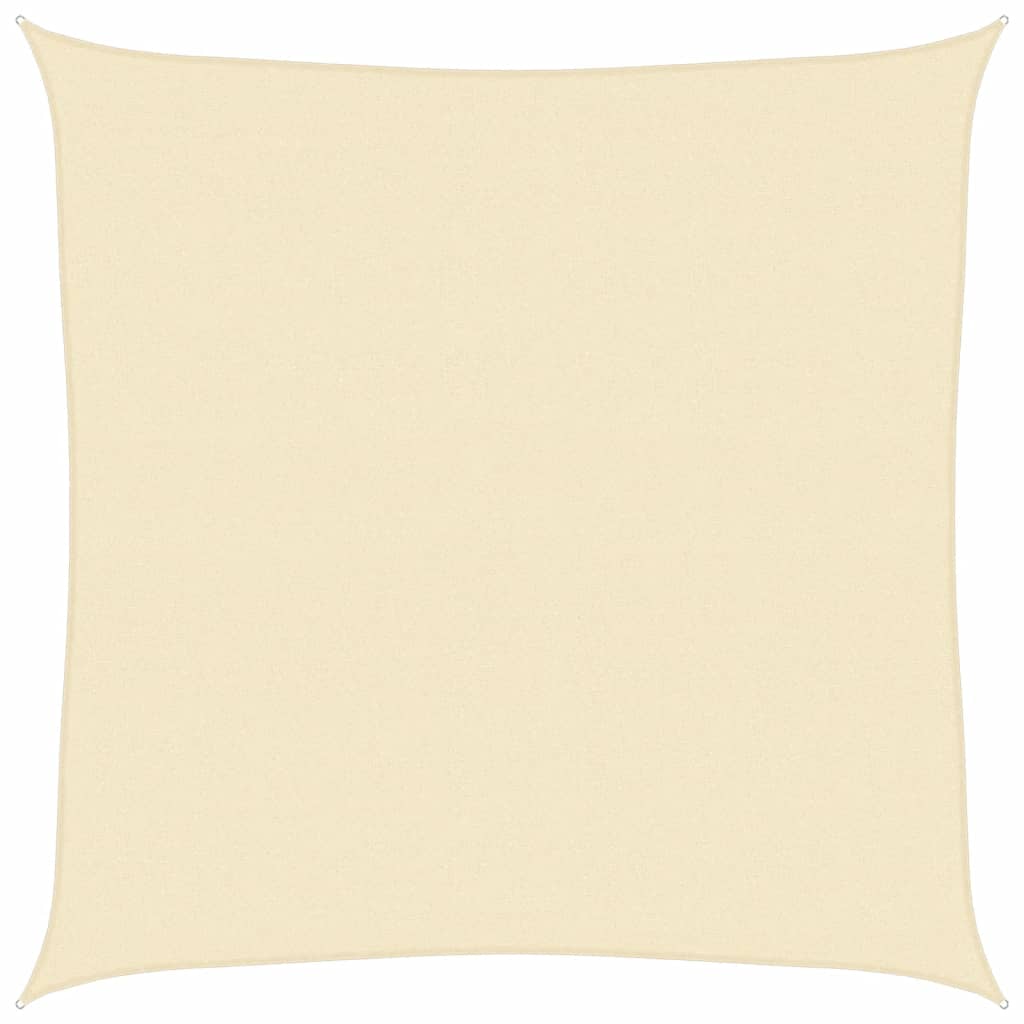Sunshade Sail 160 g/m² Cream 7x7 m HDPE