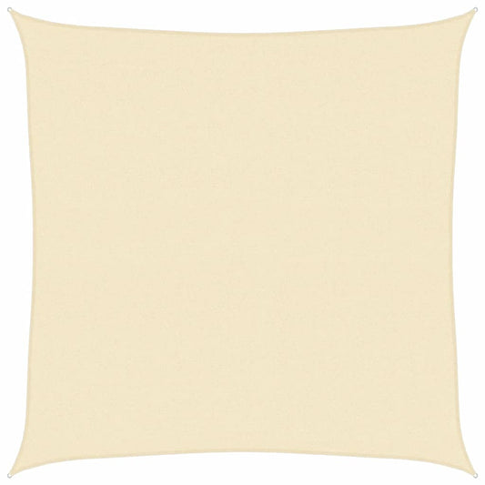 Sunshade Sail 160 g/m² Cream 7x7 m HDPE